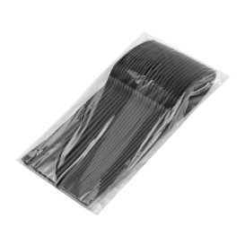 Łyżka Biodegradowalny CPLA Czarni 16,5cm (1.000 Sztuk)
