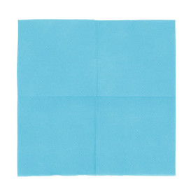 Serwetki Papierowe Micro Dot 20x20cm 2C Turkusowe (90 Sztuk)