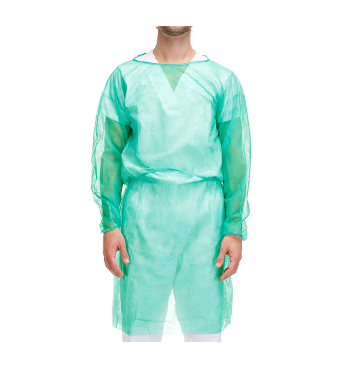 Suknia TST PP z zielonym zapięciem na plecach z XL 20gr (10 sztuk) Suknia TST PP z zielonym zapięciem na plecach z XL 20gr (10 sztuk)