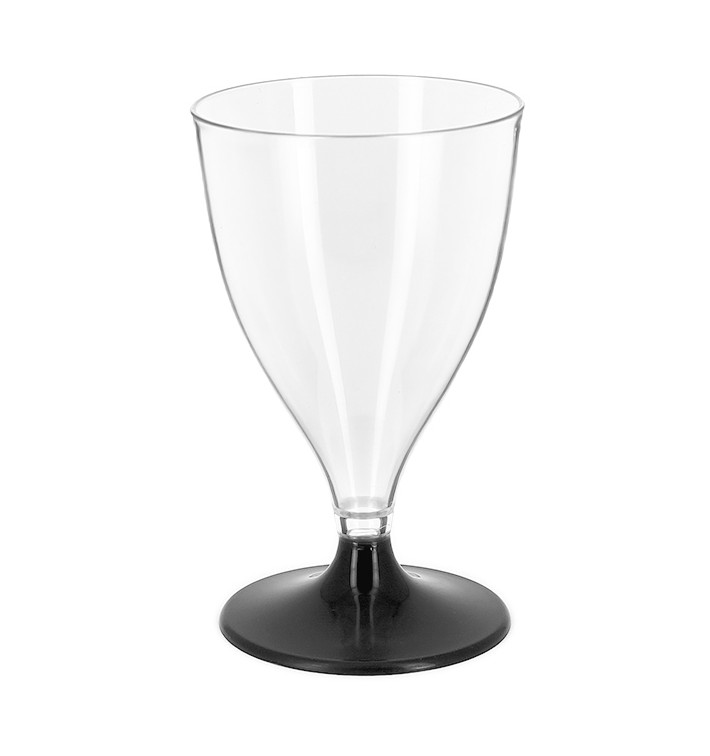 PS kubek wielokrotnego użytku do wody/wina Antracyt Stopa 200ml 2P (48 sztuk) PS kubek wielokrotnego użytku do wody/wina Antracyt Stopa 200ml 2P (48 sztuk)