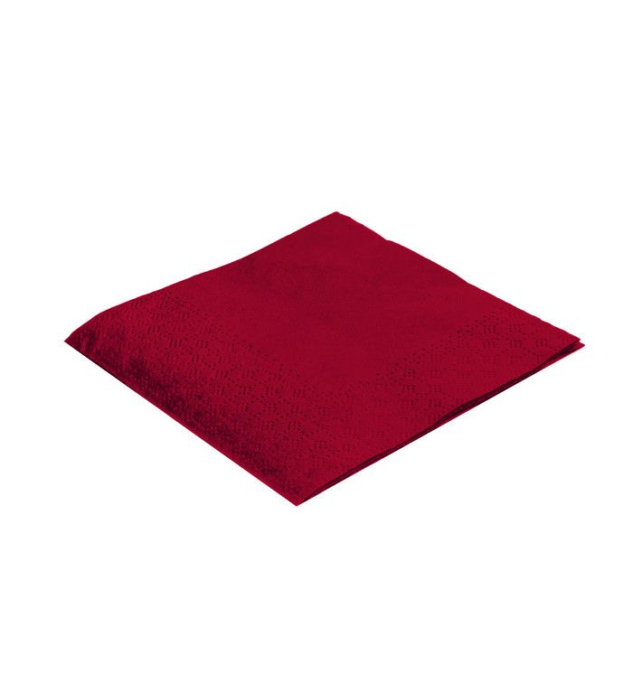 Serwetki Papierowe Koktajl 20x20cm 2C Bordeaux (100 Sztuk) Serwetki Papierowe Koktajl 20x20cm 2C Bordeaux (100 Sztuk)