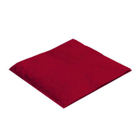 Serwetki Papierowe Koktajl 20x20cm 2C Bordeaux (100 Sztuk)