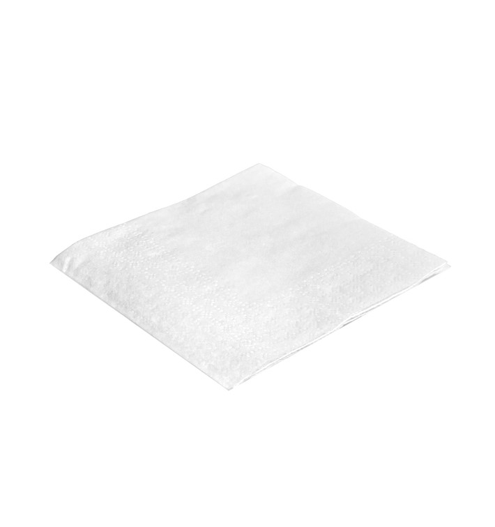Serwetki Papierowe Koktajl 20x20cm 2C Białe (100 Sztuk) Serwetki Papierowe Koktajl 20x20cm 2C Białe (100 Sztuk)
