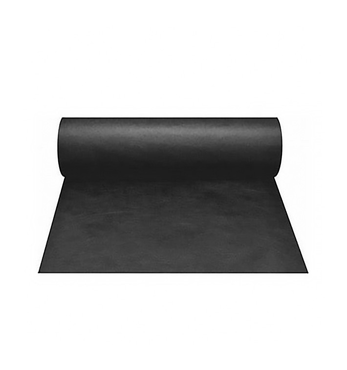 Obrus włókninowy Novotex Czarny 1x50m P40cm (1 Szt) Obrus włókninowy Novotex Czarny 1x50m P40cm (1 Szt)