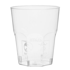 Kubki Plastikowe Kieliszki do Shotów Przezroczyste PS Ø45mm 50ml (50 Sztuk)