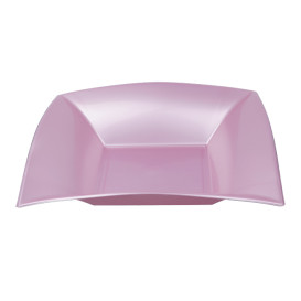 Talerz Plastikowe Głębokie Fioletowa Nice Pearl PP 180mm (25 Sztuk)