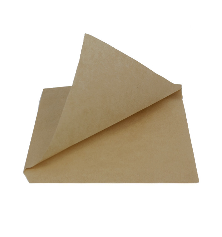 Miski Papierowe Tłuszczoodporny Otwarte 2L Kraft 15x15cm (3000 Sztuk) Miski Papierowe Tłuszczoodporny Otwarte 2L Kraft 15x15cm (3000 Sztuk)