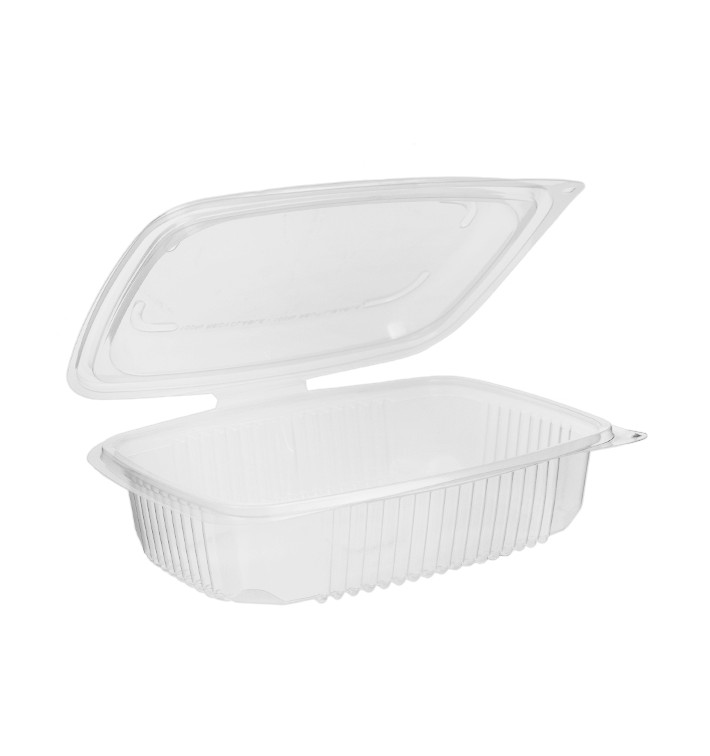 Miski na Zawi z Uchwytamich PP Przezroczyste 600ml 185x135mm (300 Sztuk) Miski na Zawi z Uchwytamich PP Przezroczyste 600ml 185x135mm (300 Sztuk)