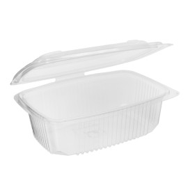 Miski na Zawi z Uchwytamich PP Przezroczyste 800ml 185x135mm (50 Sztuk)