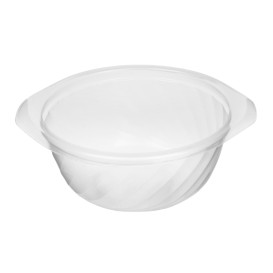 Pojemniki Okrągłe PP Przezroczysty 400ml Ø144mm (100 Sztuk)