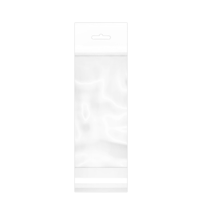 Torby BOPP z Warstwą Klejącą i Zawieszką Euro 6,5x17cm G160 (100 Sztuk) Torby BOPP z Warstwą Klejącą i Zawieszką Euro 6,5x17cm G160 (100 Sztuk)