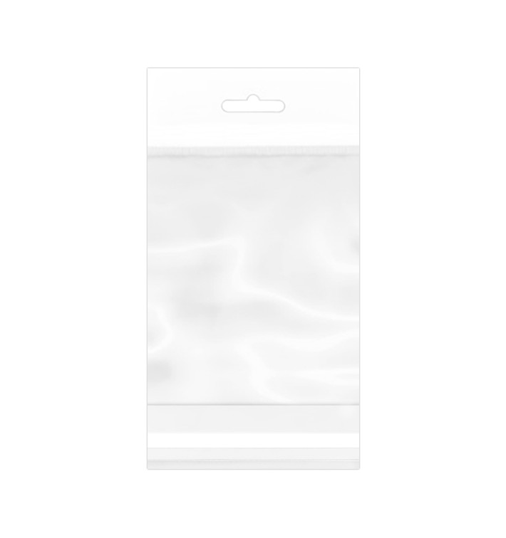 Torby BOPP z Warstwą Klejącą i Zawieszką Euro 10x15cm G160 (100 Sztuk) Torby BOPP z Warstwą Klejącą i Zawieszką Euro 10x15cm G160 (100 Sztuk)