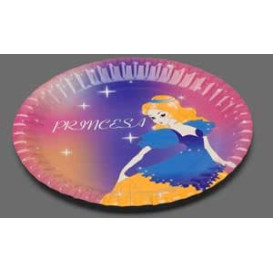 Talerz Papierowe Projekt Księżniczki 18cm (504 Sztuk)