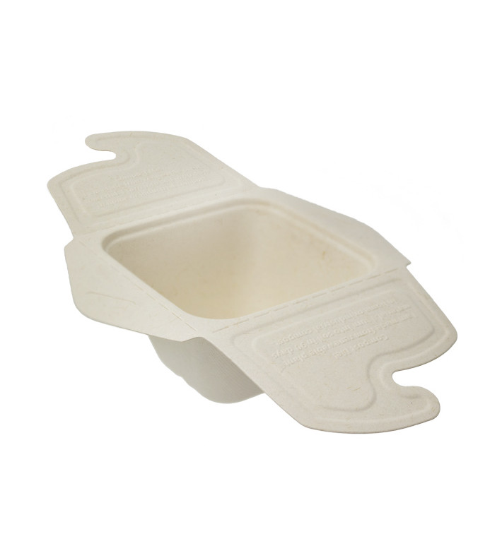 Opakowania Box to Go Trzciny Cukrowej 13x13x7cm 500ml. (150 Sztuk) Opakowania Box to Go Trzciny Cukrowej 13x13x7cm 500ml. (150 Sztuk)