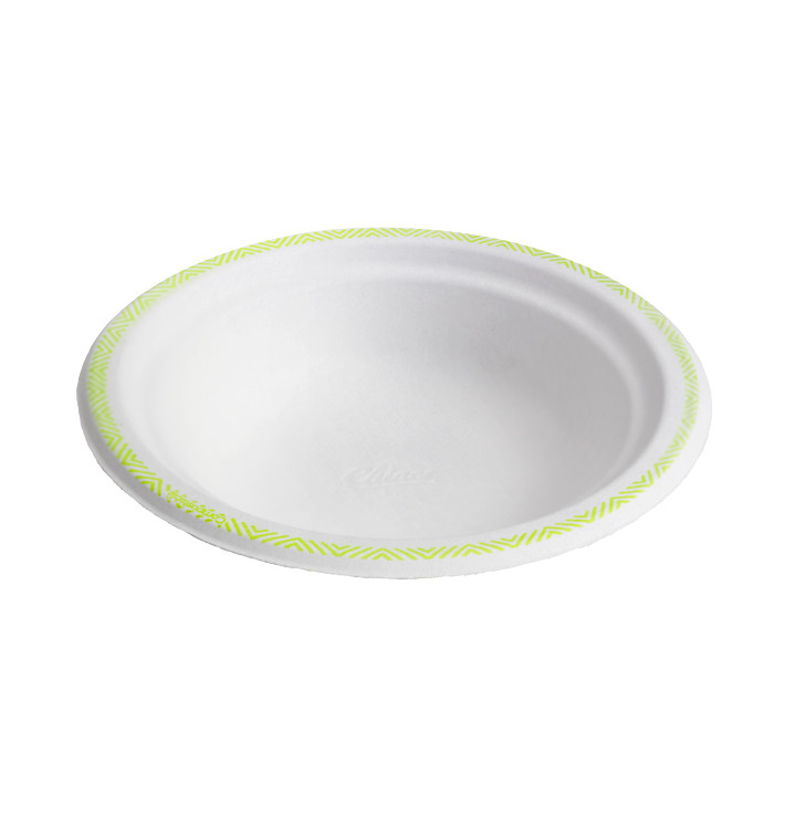 Miski Papierowe Chinet 460ml Białe BiColor Ø18cm (125 Sztuk) Miski Papierowe Chinet 460ml Białe BiColor Ø18cm (125 Sztuk)