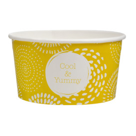 Miseczka Papierowa na Lodi 5oz/140ml "Cool&Yummy" (50 Sztuk)