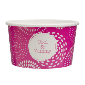 Miseczka Papierowa na Lodi 6,5oz/195ml "Cool&Yummy" (1.260 Sztuk)