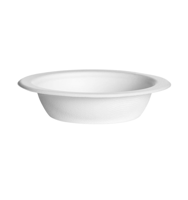 Miski Klasyczne Trzciny Cukrowej Bagasse Białe 470ml (50 Sztuk) Miski Klasyczne Trzciny Cukrowej Bagasse Białe 470ml (50 Sztuk)