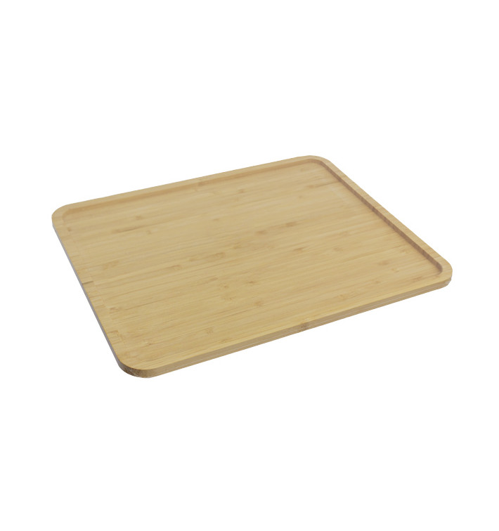 Tacki Finger Food Bambusowe - Opakowanie na wynos Koktajl 32,5x26,5x1cm (1 Sztuk) Tacki Finger Food Bambusowe - Opakowanie na wynos Koktajl 32,5x26,5x1cm (1 Sztuk)