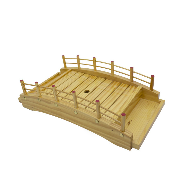Tacki Puente na Sushi Drewniane 43x21,5x12,5cm (1 Sztuk) Tacki Puente na Sushi Drewniane 43x21,5x12,5cm (1 Sztuk)
