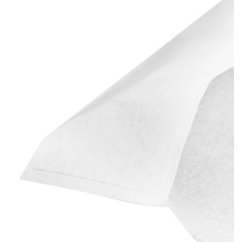 Śliniak dla Dorosłych z Miskiillo Białe 36x65cm (125 Sztuk)
