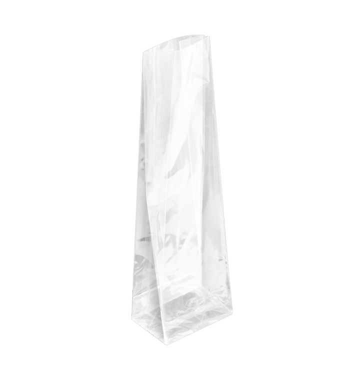Torby Polipropylen Kwadrat 6x19+4cm G160 (1000 Sztuk) Torby Polipropylen Kwadrat 6x19+4cm G160 (1000 Sztuk)
