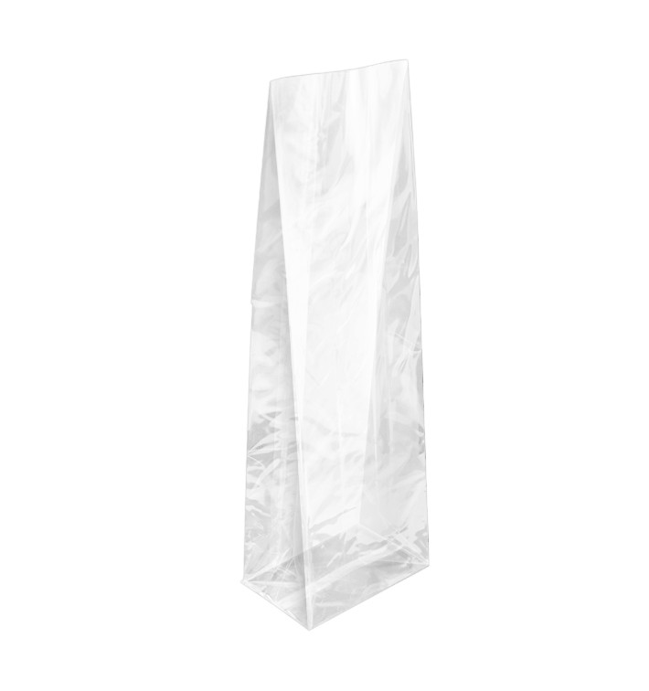 Torby Polipropylen Kwadrat 8x24+5cm G160 (1000 Sztuk) Torby Polipropylen Kwadrat 8x24+5cm G160 (1000 Sztuk)