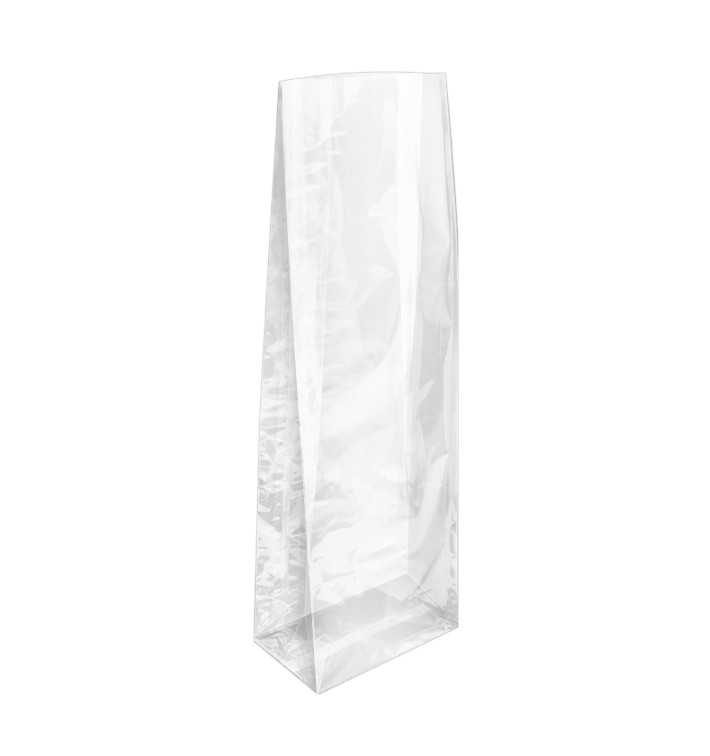 Torby Polipropylen Kwadrat 10x30+6cm G160 (100 Sztuk) Torby Polipropylen Kwadrat 10x30+6cm G160 (100 Sztuk)