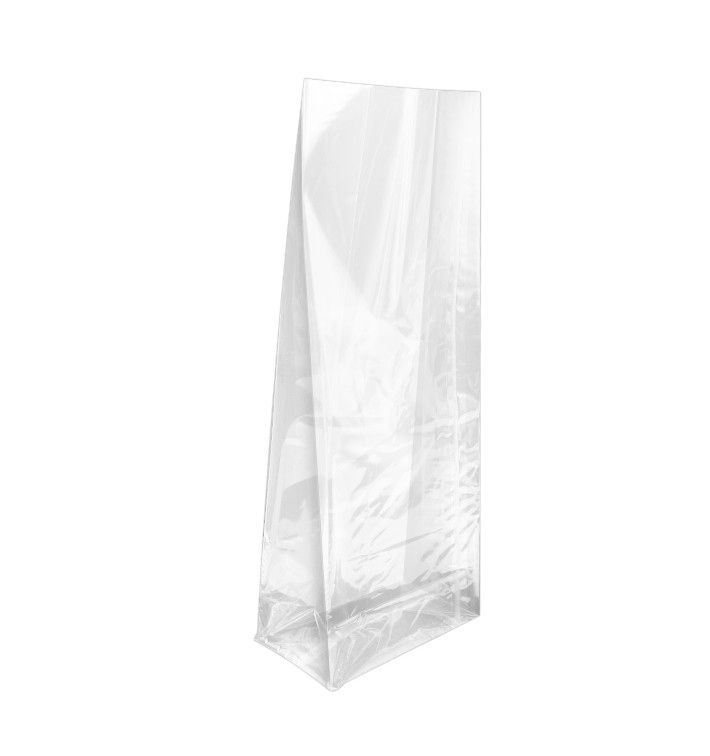 Torby Polipropylen Kwadrat 14x35+8cm G160 (100 Sztuk) Torby Polipropylen Kwadrat 14x35+8cm G160 (100 Sztuk)