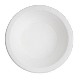 Miski Klasyczne Trzciny Cukrowej Bagasse Białe 355ml (50 Sztuk)