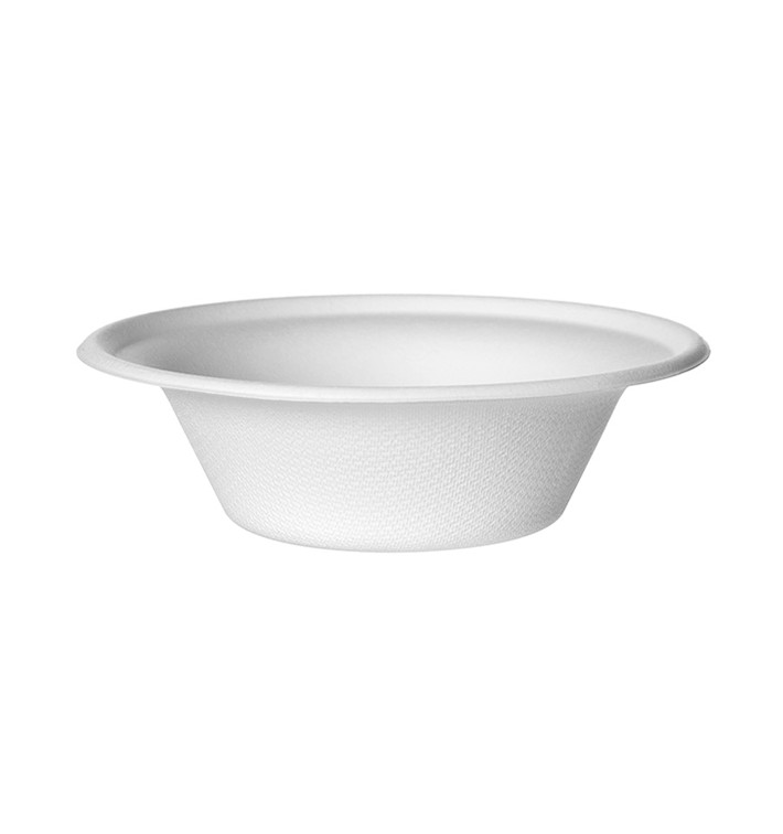 Miski Klasyczne Trzciny Cukrowej Bagasse Białe 355ml (1.000 Sztuk) Miski Klasyczne Trzciny Cukrowej Bagasse Białe 355ml (1.000 Sztuk)