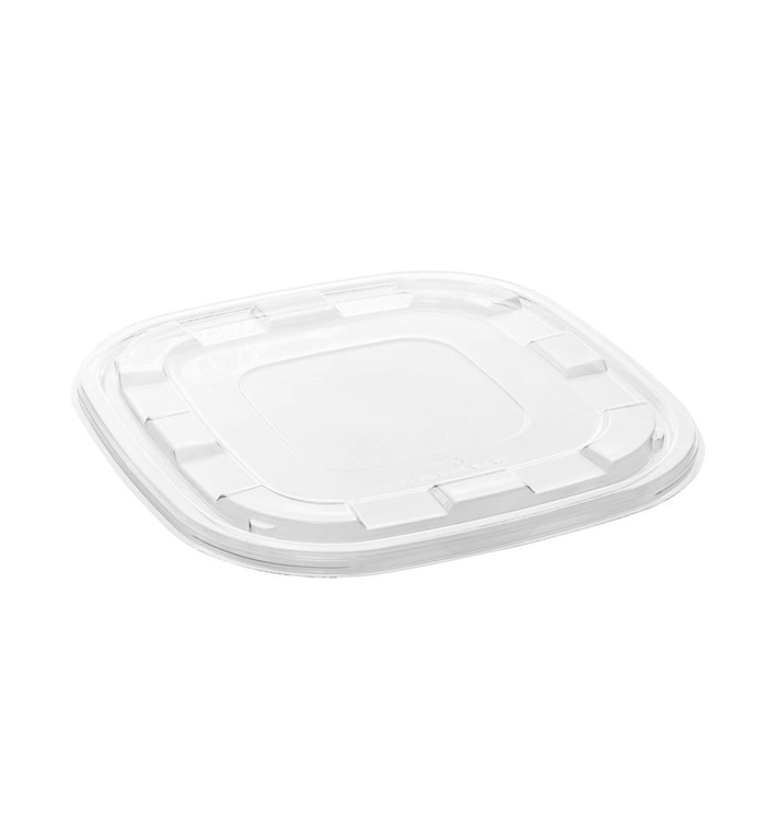 Pokrywka Plastikowe PET Przezroczyste Miski 36x36cm (25 Sztuk) Pokrywka Plastikowe PET Przezroczyste Miski 36x36cm (25 Sztuk)