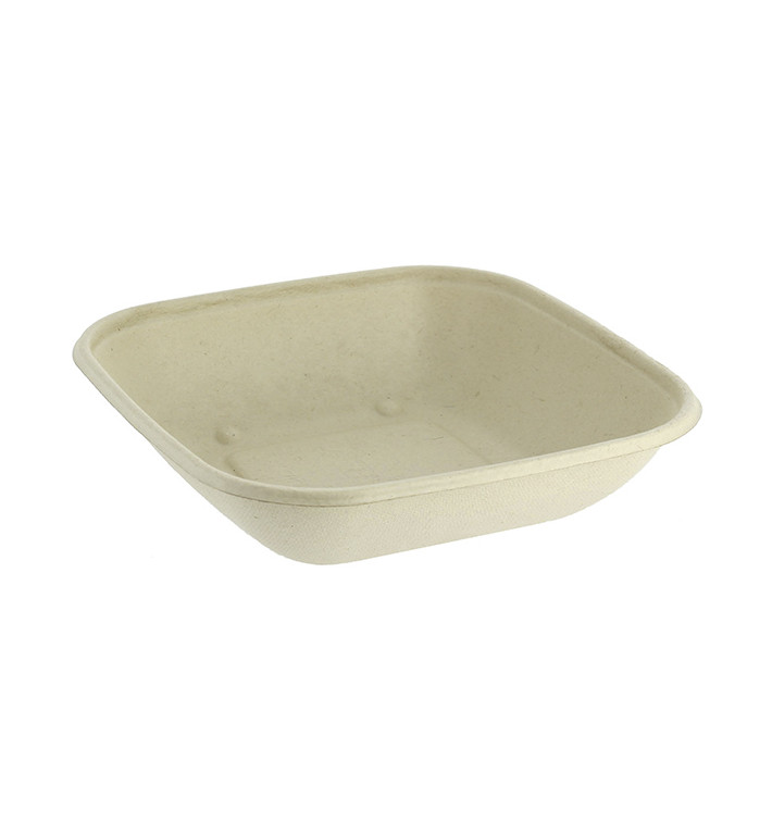 Miski Trzciny Cukrowej 500ml 170x170x30mm (50 Sztuk) Miski Trzciny Cukrowej 500ml 170x170x30mm (50 Sztuk)