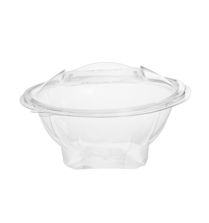 Miski Okrągły Zawiasie APET Przezroczyste 750ml Ø172mm (25 Sztuk) Miski Okrągły Zawiasie APET Przezroczyste 750ml Ø172mm (25 Sztuk)