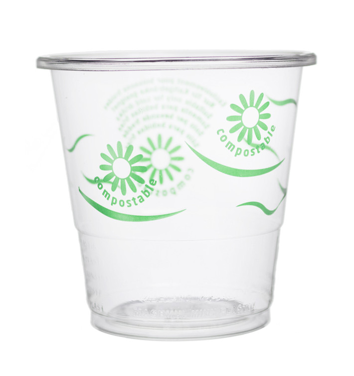Kubki PLA "Green Spirit" Przezroczyste 250ml (50 Sztuk) Kubki PLA "Green Spirit" Przezroczyste 250ml (50 Sztuk)