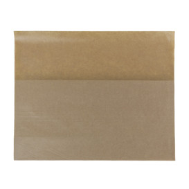 Koperty Tłuszczoodporny Kraft 21x17/11x3cm (100 Sztuk)