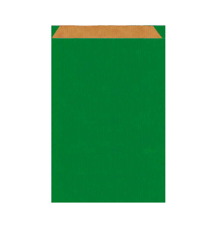 Koperty Papierowe Kraft Zielone 19+8x35cm Koperty Papierowe Kraft Zielone 19+8x35cm