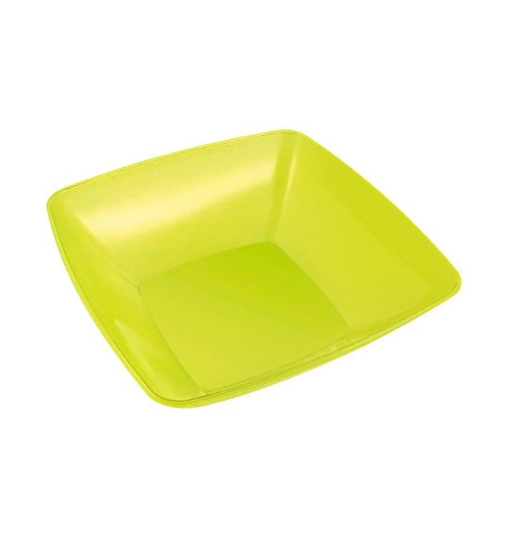 Miski PS Szkło Twardego Zielone 3500ml 28x28cm (1 Sztuk) Miski PS Szkło Twardego Zielone 3500ml 28x28cm (1 Sztuk)