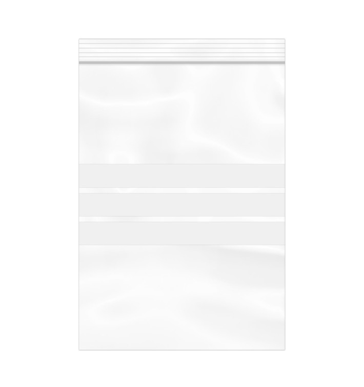 Woreczki ZIP AutoZamki z Polem Opisowym 18x25cm G160 (100 Sztuk) Woreczki ZIP AutoZamki z Polem Opisowym 18x25cm G160 (100 Sztuk)