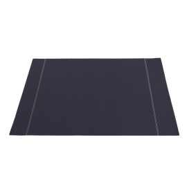 Podkładki na Stół "Day Drap" Niebieski Ciemny 32x45cm (12 Sztuk)