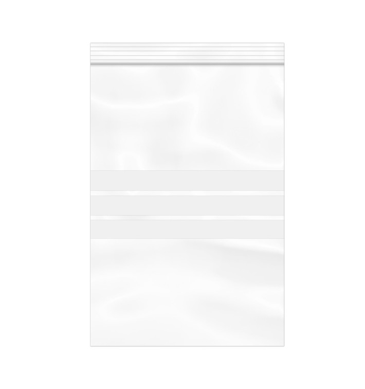 Woreczki ZIP AutoZamki z Polem Opisowym 20x30cm G160 (100 Sztuk) Woreczki ZIP AutoZamki z Polem Opisowym 20x30cm G160 (100 Sztuk)