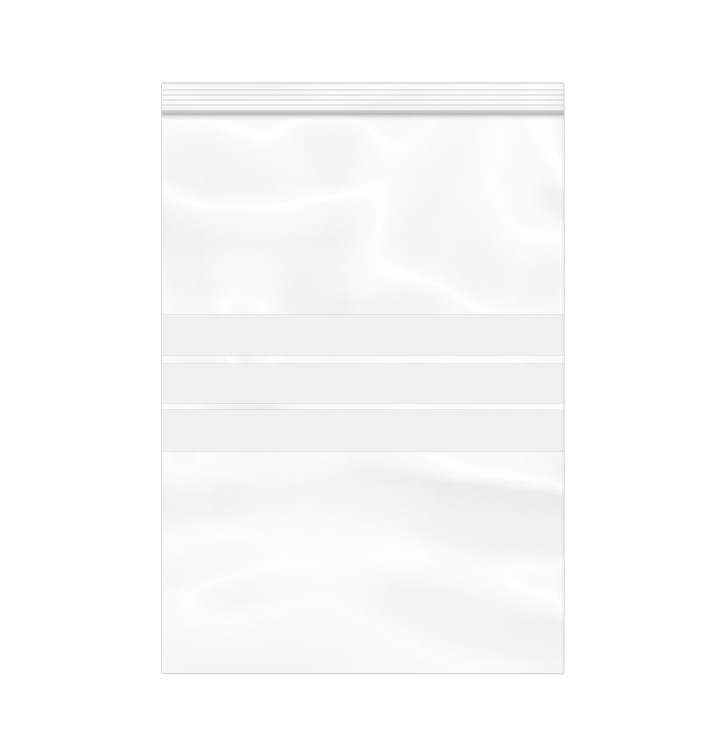 Woreczki ZIP AutoZamki z Polem Opisowym 25x35cm G160 (100 Sztuk) Woreczki ZIP AutoZamki z Polem Opisowym 25x35cm G160 (100 Sztuk)