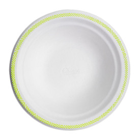 Miski Papierowe Chinet 460ml Białe BiColor Ø18cm (125 Sztuk)