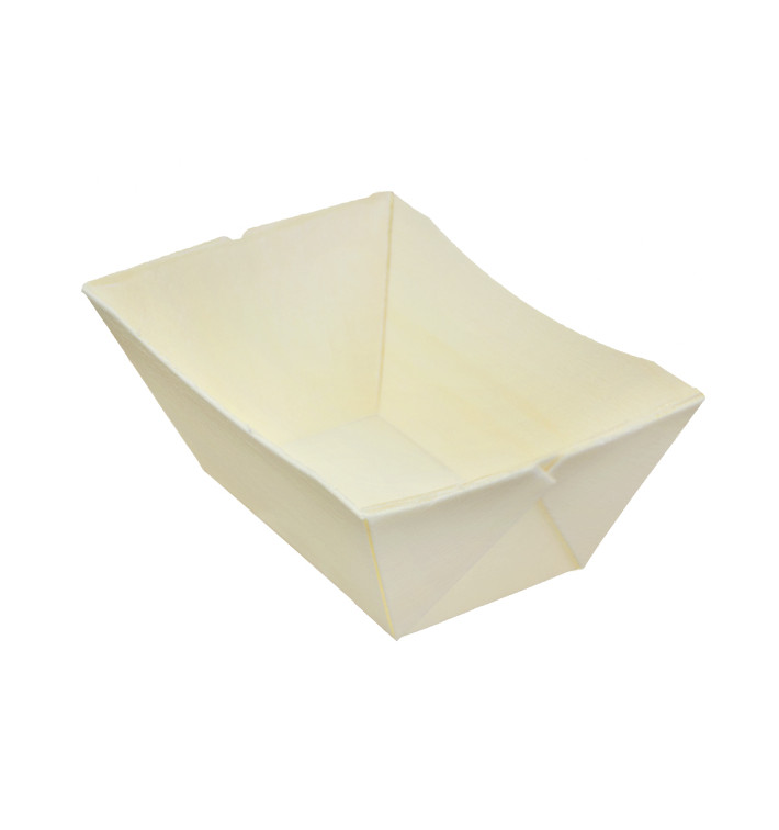 Fingerfood-Miseczka Drewniana "Łódka" 140ml 10,7x6,7cm (24 Sztuk) Fingerfood-Miseczka Drewniana "Łódka" 140ml 10,7x6,7cm (24 Sztuk)