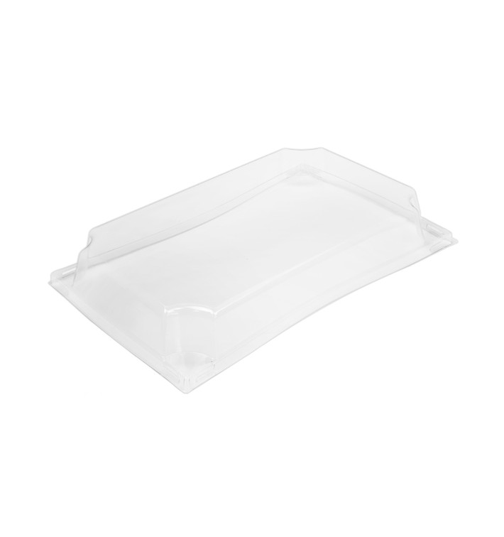 Pokrywka PET do opakowania 500ml 20,8x13,1x3,2cm (12 Sztuk) Pokrywka PET do opakowania 500ml 20,8x13,1x3,2cm (12 Sztuk)