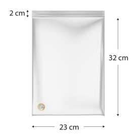 Woreczki Strunowe Zamkiem ZIP 23x32cm G160 (100 Sztuk)