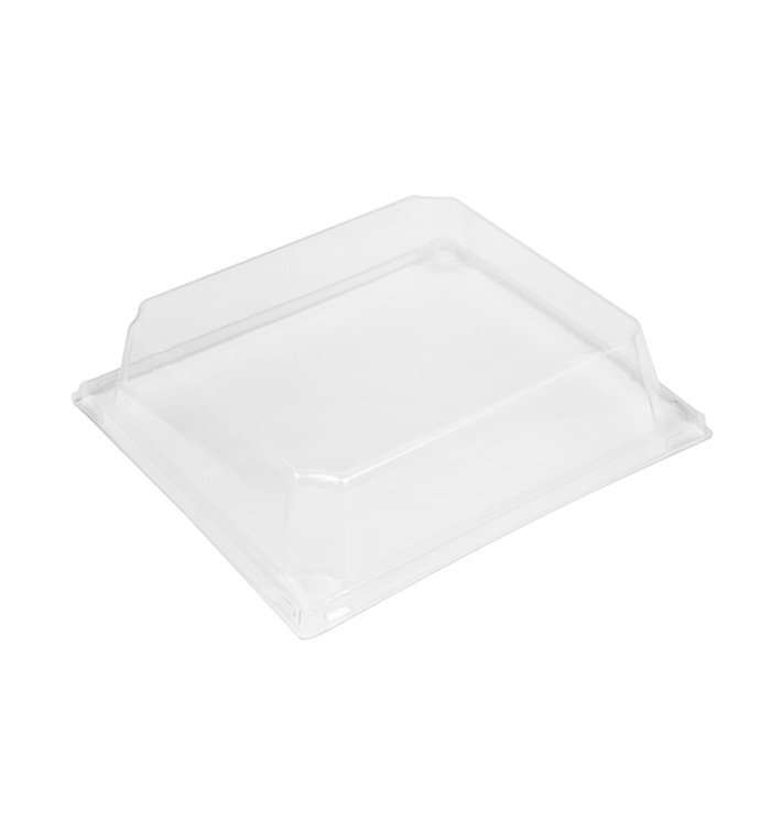 Pokrywka PET do opakowania 480ml 14,3x12,3x3,3cm (12 Sztuk) Pokrywka PET do opakowania 480ml 14,3x12,3x3,3cm (12 Sztuk)