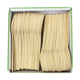 Łyżka bambusowa 9cm (50 Sztuk)
