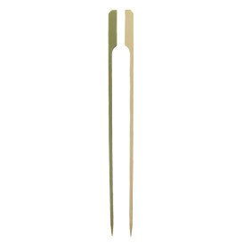 Naturalny Zielony Patyczki Bambusowe “Golf” 25cm (250 Sztuk) 