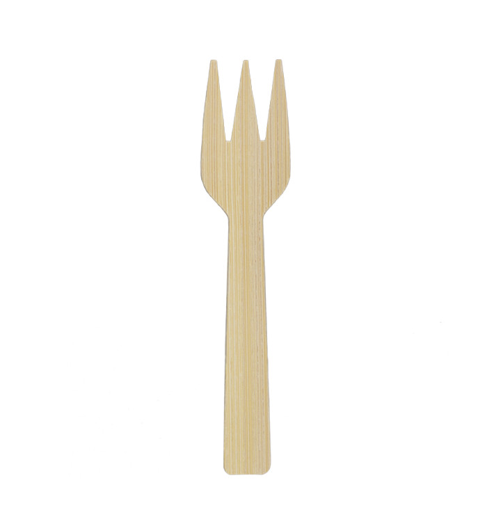 Widelec bambusowy 9cm (50 Sztuk) Widelec bambusowy 9cm (50 Sztuk)